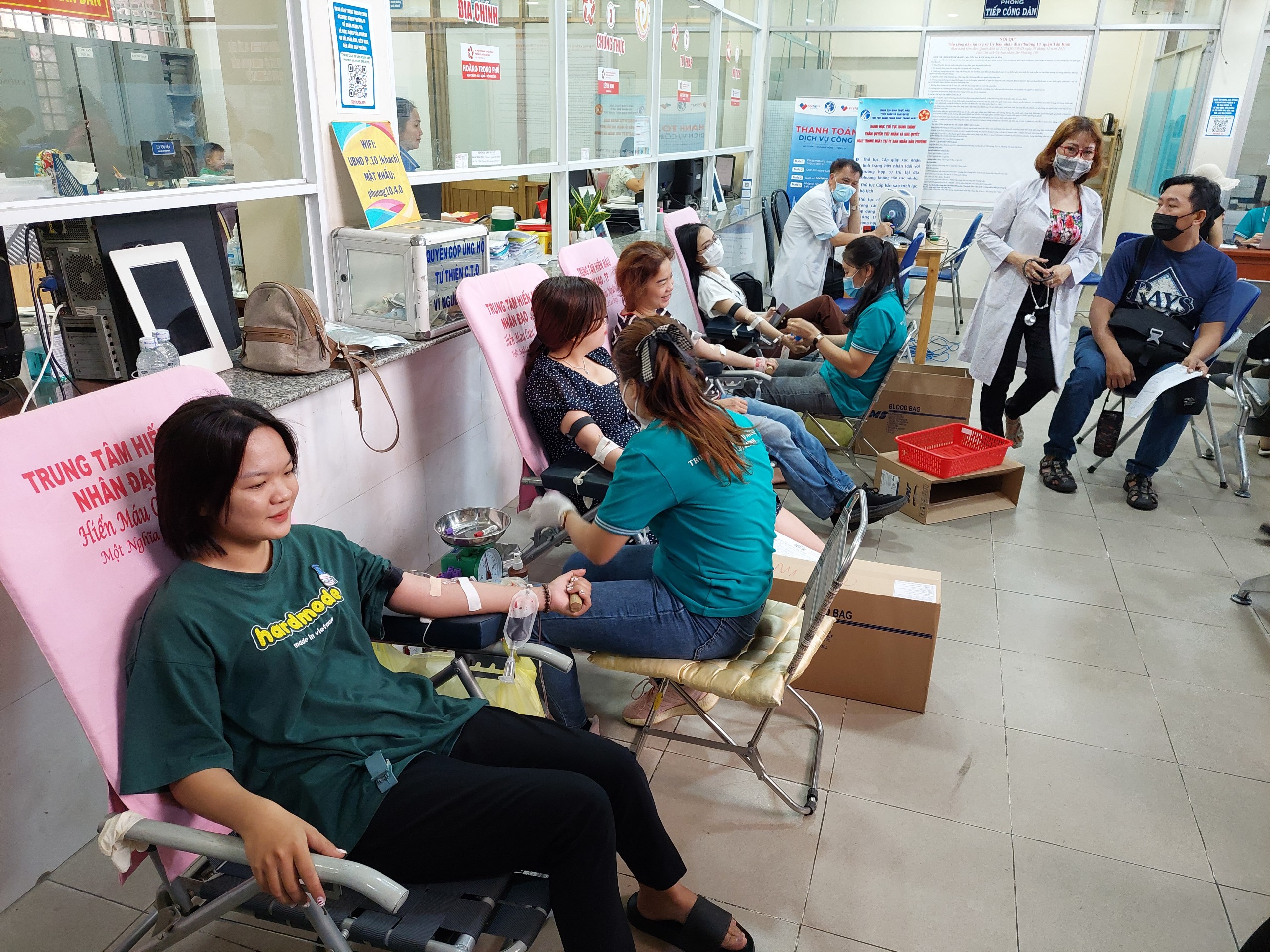 Phường 10 tổ chức Ngày hội hiến máu tình nguyện đợt 1 năm 2023.