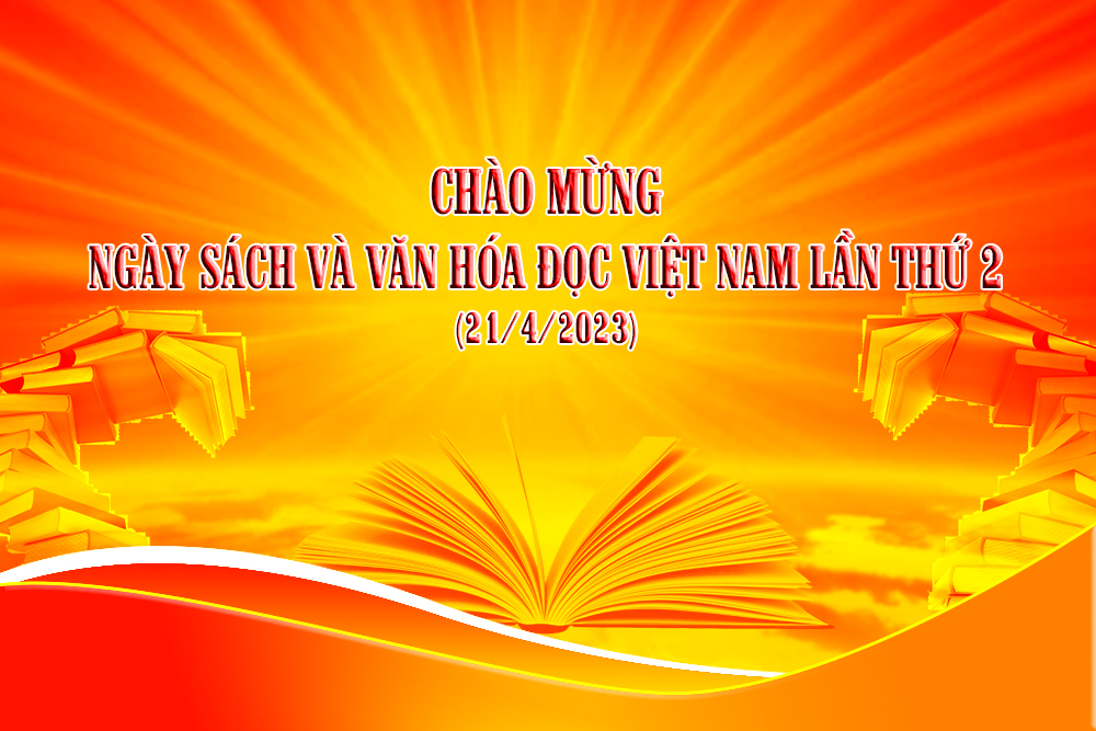 Chào mừng Ngày sách và Văn hóa đọc Việt Nam 2023