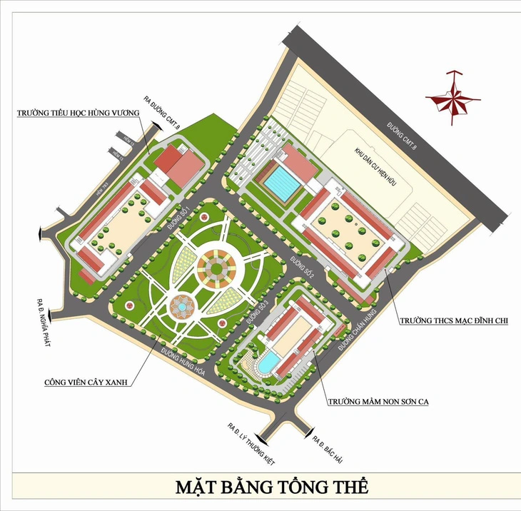 Tân Bình sẽ triển khai xây dựng cụm trường học theo tiêu chuẩn quốc gia tại khu đất công cộng Phường 6